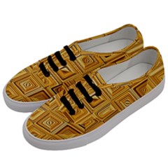 Electric Field Art Xv Men s Classic Low Top Sneakers by okhismakingart