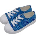 Electric Field Art XXIII Kids  Low Top Canvas Sneakers View2
