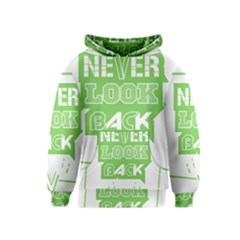 Never Look Back Kids  Pullover Hoodie by Melcu