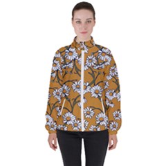Daisy Women s High Neck Windbreaker by BubbSnugg
