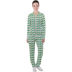 St-patricks Day Background Ireland Casual Jacket And Pants Set by HermanTelo