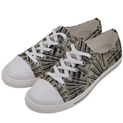 Hundred Dollars Women s Low Top Canvas Sneakers by snowwhitegirl