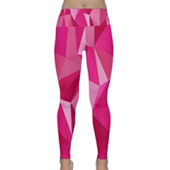 Pattern Halftone Geometric Lightweight Velour Classic Yoga Leggings by Nexatart
