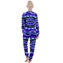 Fractal Blue Sphere 3d Pattern Women s Lounge Set View2