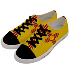 New Mexico Flag Men s Low Top Canvas Sneakers by FlagGallery