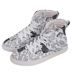 Witchy Women s Hi-top Skate Sneakers by 100rainbowdresses