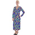 ML-C6-1 Velvet Maxi Wrap Dress View1