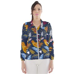 Colorful Birds In Nature Women s Windbreaker by Sobalvarro