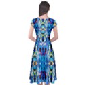 ML-C6-3 Cap Sleeve Wrap Front Dress View2