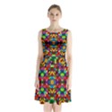 Ml 240 Sleeveless Waist Tie Chiffon Dress View1