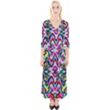 Ml 188 Quarter Sleeve Wrap Maxi Dress View1