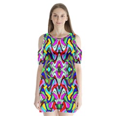 Ml 188 Shoulder Cutout Velvet One Piece by ArtworkByPatrick
