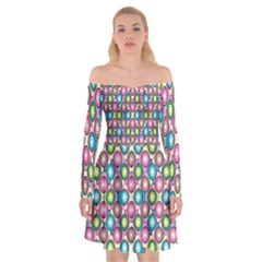 Ml 189 Off Shoulder Skater Dress by ArtworkByPatrick