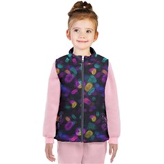 Neon Brushes                     Kid s Puffer Vest by LalyLauraFLM