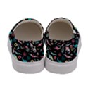 dinosaurs pattern Women s Canvas Slip Ons View4