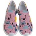 dinosaurs pattern Women s Lightweight Slip Ons View1