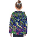 3d colorful texture 2                      Kids  Hooded Puffer Jacket View2