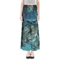 Aweome Troll With Skulls In The Night Full Length Maxi Skirt View1
