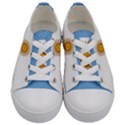 Argentina Flag Kids  Low Top Canvas Sneakers View1