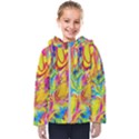 Mixed paint                                Kids  Hooded Puffer Jacket View1
