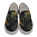 Pineapples pattern Women s Canvas Slip Ons View1