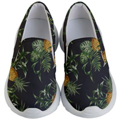 Pineapples Pattern Kids  Lightweight Slip Ons by Sobalvarro