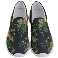 Pineapples Pattern Men s Lightweight Slip Ons by Sobalvarro