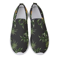 Pineapples Pattern Women s Slip On Sneakers by Sobalvarro