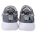 Sport, surfboard with flowers and fish Women s Velcro Strap Shoes View4
