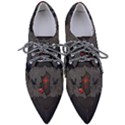 The Crows With Cross Women s Pointed Oxford Shoes View1