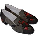 The Crows With Cross Women s Chunky Heel Loafers View3
