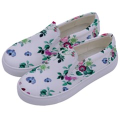 Leaves Kids  Canvas Slip Ons by Sobalvarro