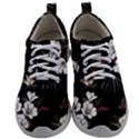 Beautiful Artistic Dark Tropical Pattern Mens Athletic Shoes View1