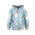 Unicorn Seamless Pattern Background Vector Kids  Zipper Hoodie View1