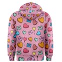 Candy Pattern Men s Pullover Hoodie View2