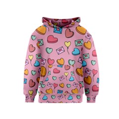 Candy Pattern Kids  Pullover Hoodie by Sobalvarro