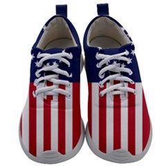 Betsy Ross Flag Usa America United States 1777 Thirteen Colonies Vertical Mens Athletic Shoes by snek