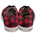 Canadian Lumberjack red and black plaid Canada Women s Low Top Canvas Sneakers View4