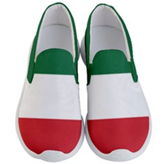 Flag Patriote Quebec Patriot Red Green White Modern French Canadian Separatism Black Background Men s Lightweight Slip Ons by Quebec