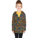 Boho Pattern 2 Kids  Double Breasted Button Coat View1