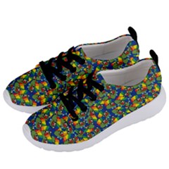 Clown World Pepe The Frog Honkhonk Meme Kekistan Funny Pattern Blue  Women s Lightweight Sports Shoes by snek
