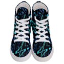 Modern Abstract Geo Print Men s Hi-Top Skate Sneakers View1