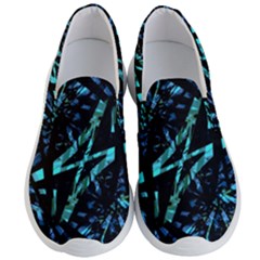 Modern Abstract Geo Print Men s Lightweight Slip Ons by dflcprintsclothing