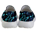 Modern Abstract Geo Print Kids Lightweight Slip Ons View4