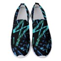 Modern Abstract Geo Print Women s Slip On Sneakers View1