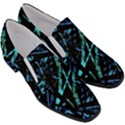 Modern Abstract Geo Print Women Slip On Heel Loafers View3
