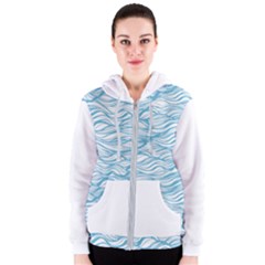 Abstract Women s Zipper Hoodie by homeOFstyles