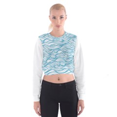 Abstract Cropped Sweatshirt by homeOFstyles