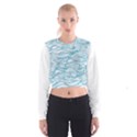 Abstract Cropped Sweatshirt View1