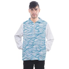 Abstract Men s Half Zip Pullover by homeOFstyles